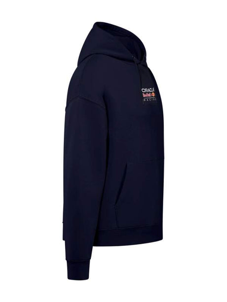 Hanorac cu glugă Oracle Red Bull Racing ediția RACING bleumarin cu logo