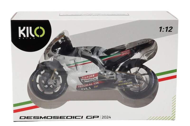 Model NZG MotoGP - Ducati GP23 Marc Marquez 1:12 - edice San Marino GP