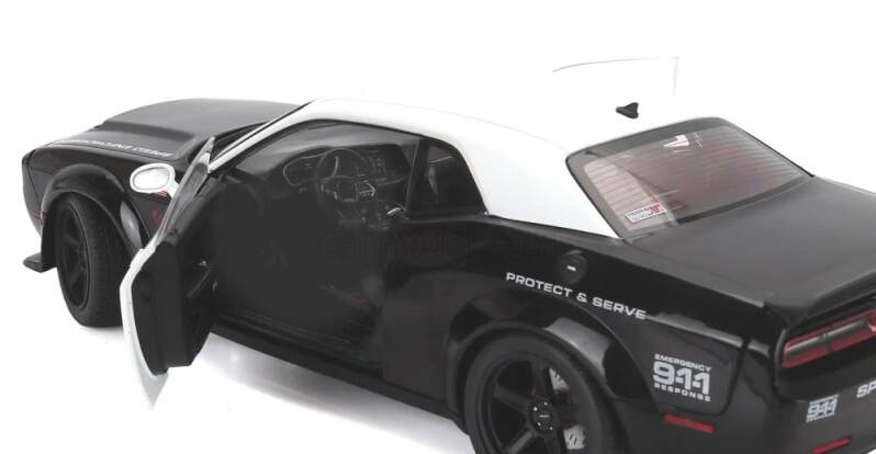 Machetă Solido Dodge Challenger DEMON POLICE