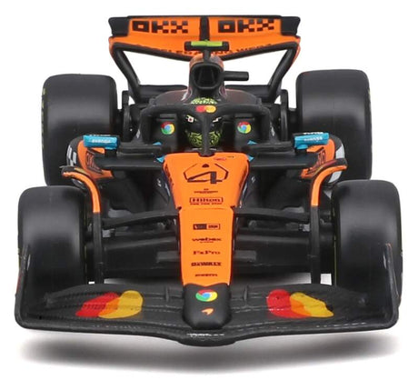 Machetă McLaren F1 MCL39 BBurago #4 Lando Norris 2025 1:43 Signature