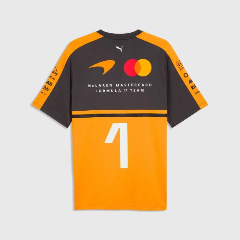 Tricou Lando Norris #1 McLaren F1 x Puma - ediție de echipă
