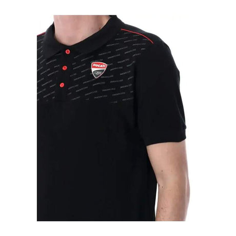 Tricou polo pentru fani Ducati Corse cu logo