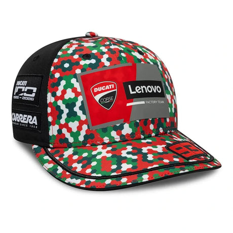 Șapcă Ducati Lenovo Team Marc Marquez #93 – ediția Mugello 2026