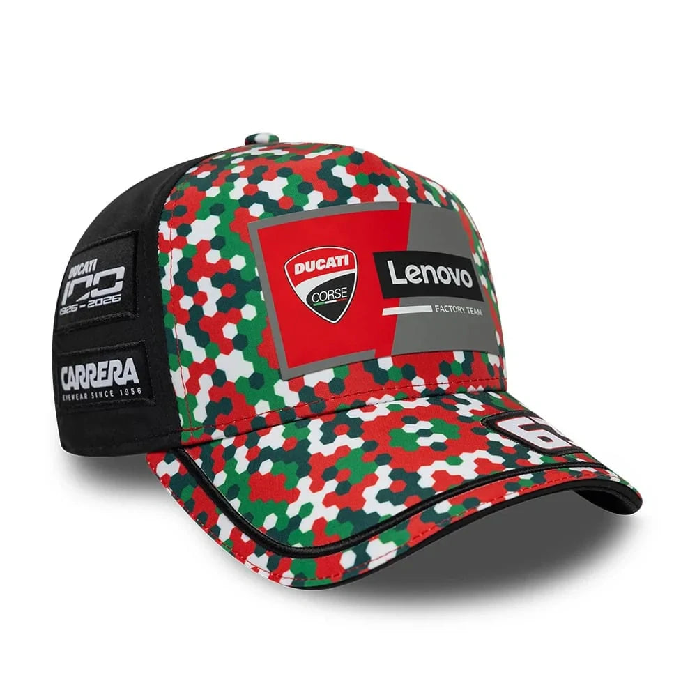 Șapcă Ducati Lenovo Team Pecco Bagnaia #63 – ediția Mugello 2026