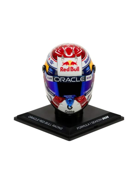 Max Verstappen 2026 1:4 Schuberth helmet model
