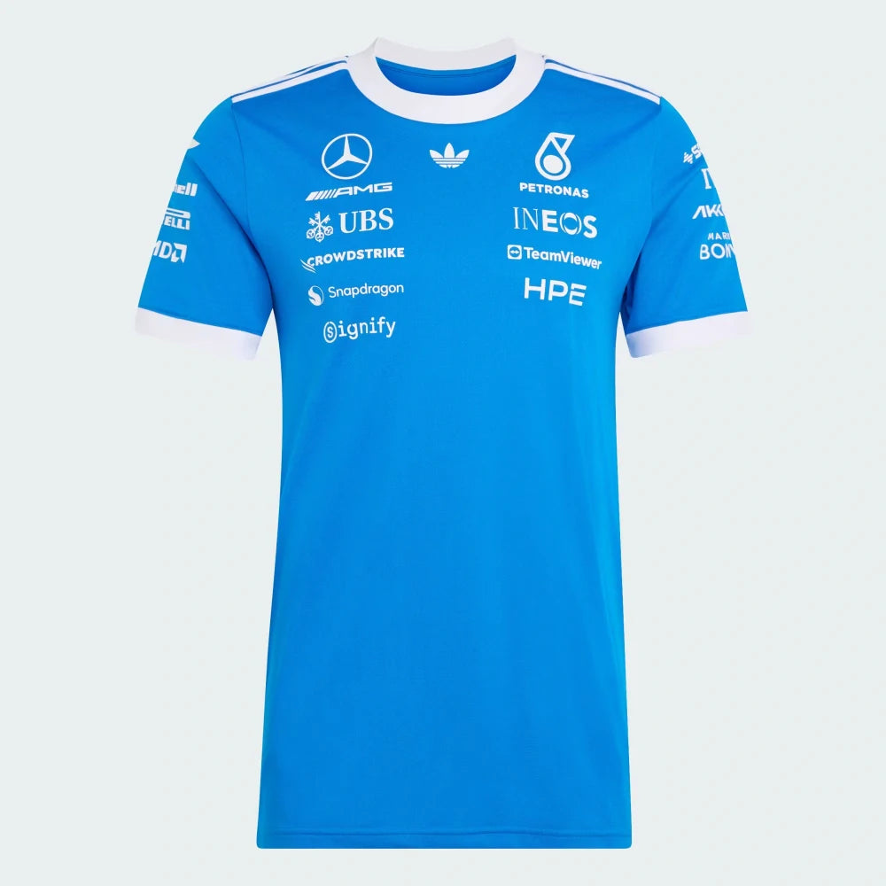 Tricou Mercedes-AMG Petronas F1 Team – ediția Silverstone 2026, albastru
