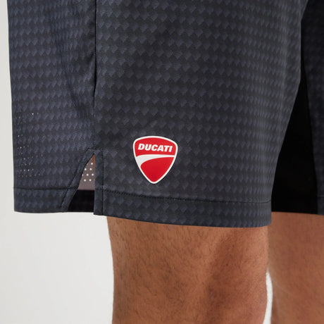 Ducati x Macron Sports Shorts with Logo – Dark Grey