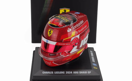 Machetă cască LookSmart Charles Leclerc 1:5 – SF Abu Dhabi 2024