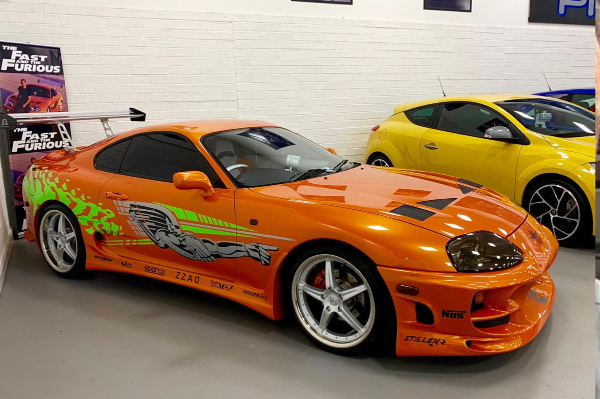 Machetă Fast & Furious Toyota Supra 1995