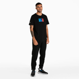 Tricou negru BMW Motorsport cu logo BMW M