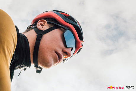 Ochelari de soare Red Bull Spect DASH negri cu lentilă verde-violet
