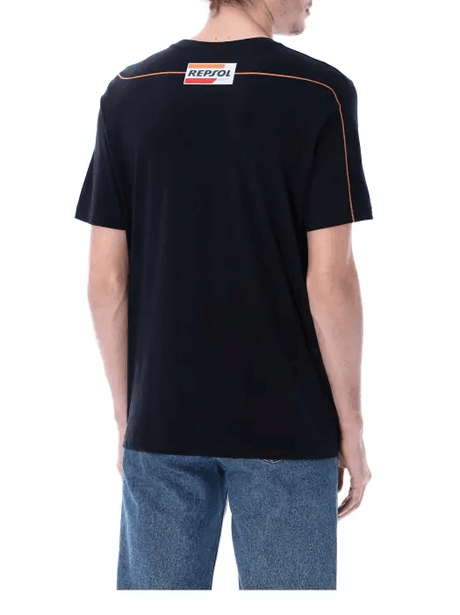 Tricou Repsol Honda X Marc Marquez bleumarin