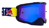 Red Bull Spect EVAN motocross goggles navy with blue lens