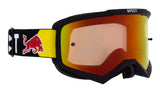 Ochelari de motocros Red Bull Spect EVAN negri cu lentilă roșu-galbenă