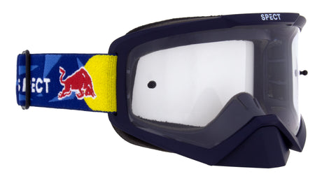 Ochelari de motocros Red Bull Spect EVAN albaștri cu lentile transparente