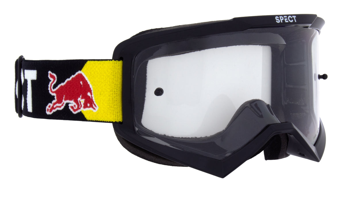 Ochelari de motocros Red Bull Spect EVAN negri cu lentile transparente