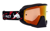 Red Bull Spect WHIP motocross goggles black with red-yellow lens