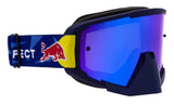 Ochelari de motocros Red Bull Spect WHIP albaștri cu lentilă albastră