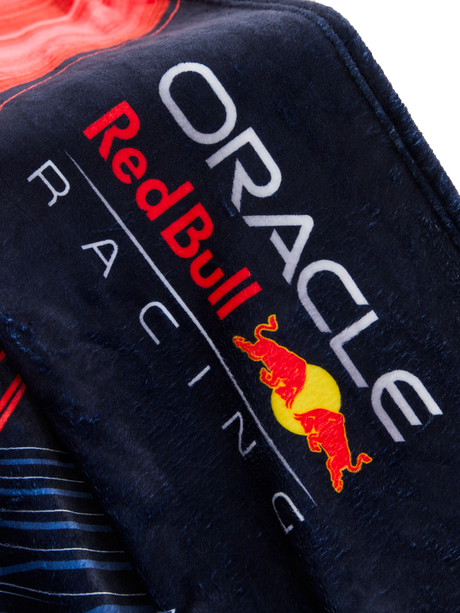 Pătură mare Oracle Red Bull Racing cu motiv Formula 1
