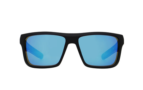 Ochelari de soare Red Bull Spect KANE negri cu lentile albastre