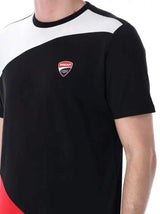 Tricou casual Ducati Corse negru cu logo