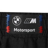 Pantaloni scurți sport bărbătești BMW negri cu logo