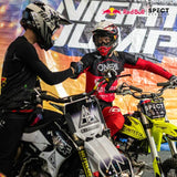 Ochelari de motocros Red Bull Spect EVAN albi cu lentile transparente