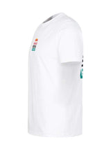 Tricou pentru fani Red Bull Bora Hansgrohe alb cu logo