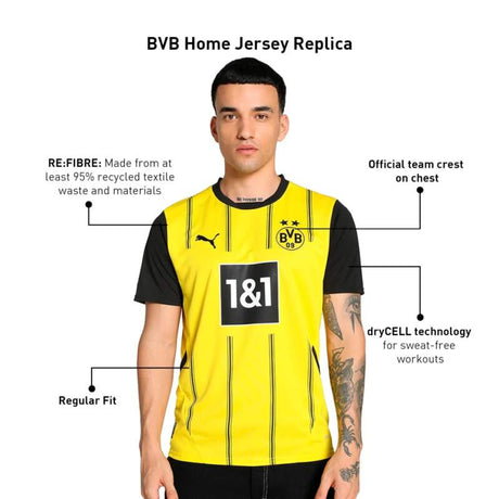 Tricou de acasă BVB Dortmund Puma 24/25 - Replica
