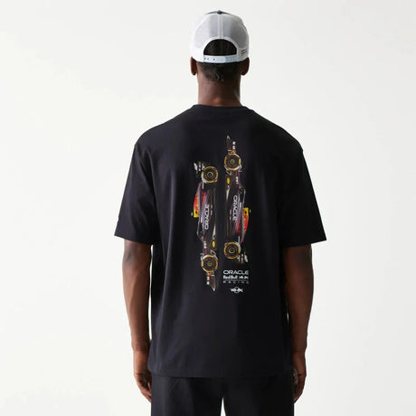 Oracle Red Bull Racing New Era Oversized Graphic T-Shirt – Navy