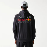 Hanorac oversized cu grafică Oracle Red Bull Racing New Era – bleumarin