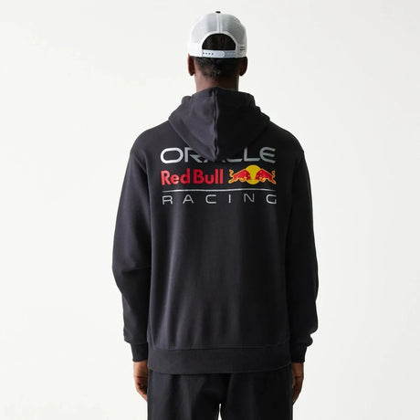 Hanorac oversized cu grafică Oracle Red Bull Racing New Era – bleumarin