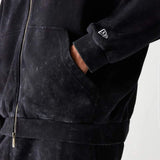 Hanorac casual cu fermoar - McLaren F1 NE GRPHC negru washed