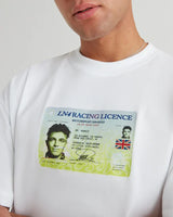 Tricou Lando Norris LN4 LICENSE – alb