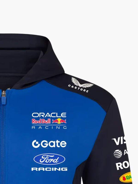 Hanorac cu fermoar Oracle Red Bull Racing cu logo-urile sponsorilor - ediție de echipă