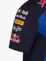 Oracle Red Bull Racing polo shirt with sponsor logos - team edition