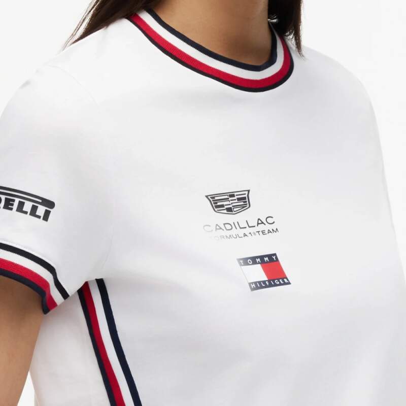 Tricou de damă Cadillac F1 x Tommy Hilfiger - ediție de echipă
