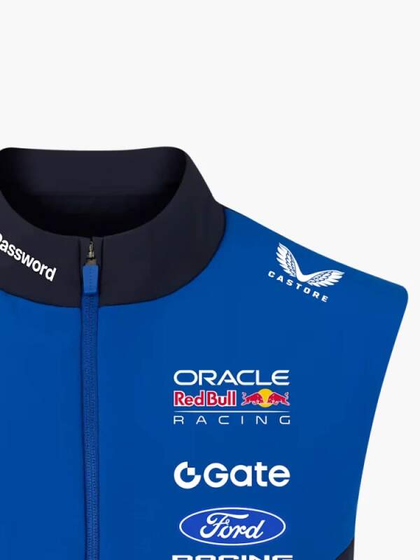 Vestă Oracle Red Bull Racing cu logo-urile sponsorilor - ediție de echipă