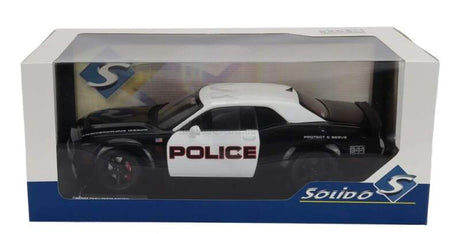 Machetă Solido Dodge Challenger DEMON POLICE
