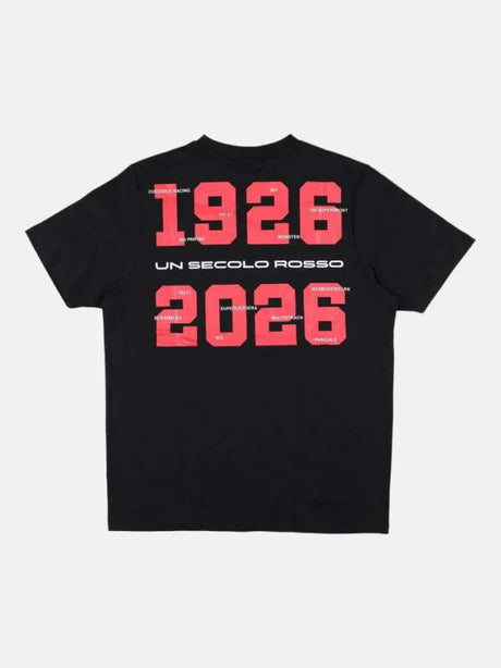Tricou bărbătesc Ducati Corse negru - ediția 100th years DUCATI
