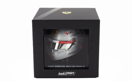 Machetă cască LookSmart Lewis Hamilton 1:5 – Las Vegas GP 2025