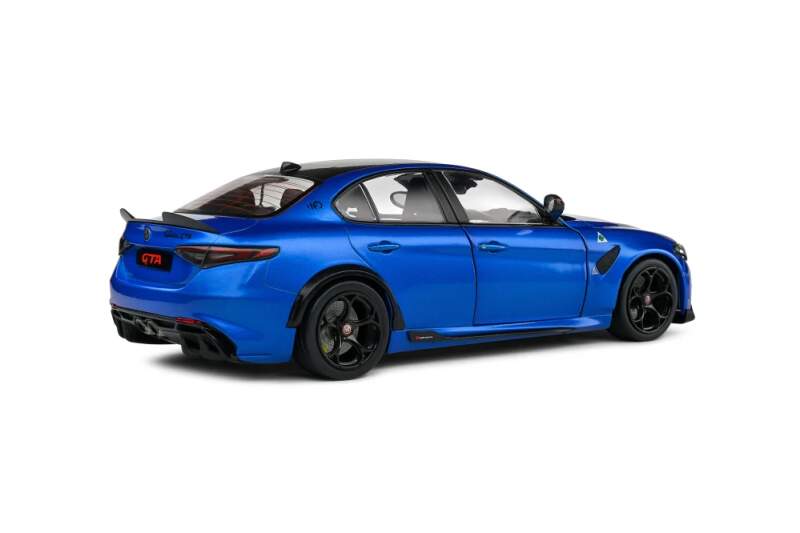 Machetă Solido Alfa Romeo Giulia GTA albastră