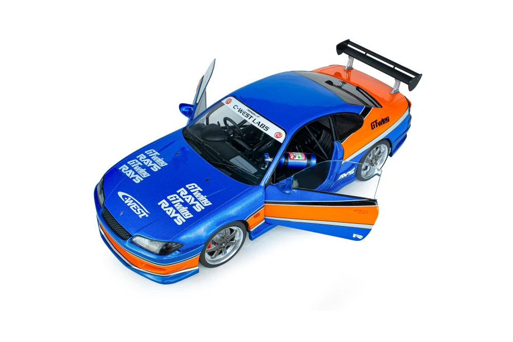 Machetă Solido Fast & Furious Tokyo Drift Nissan Silvia S15 Mona Lisa 2006 1:18