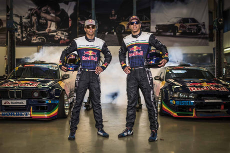 Ochelari de soare Red Bull Spect DRIFT negri cu lentile maro