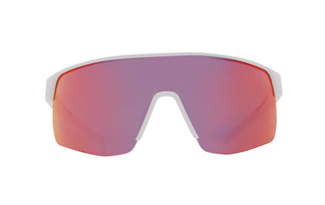 Ochelari de soare Red Bull Spect DAKOTA albi cu lentilă albastru-roșie