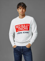 Pepe Jeans – Red Bull Racing jumper white with lettering