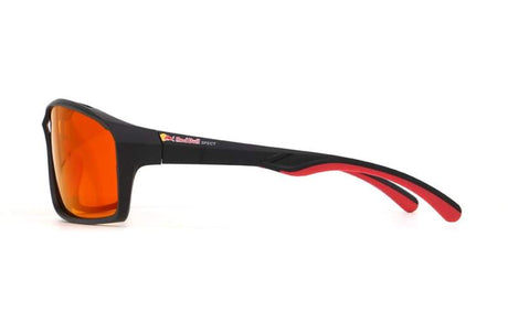 Ochelari de soare Red Bull Spect DRILL negri cu lentile portocalii