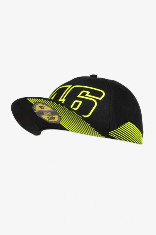 Șapcă VR46 Valentino Rossi - neagră #46