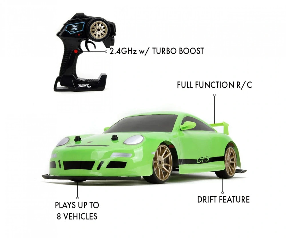 Mașină RC drift Jada Fast & Furious Porsche 911 GT3 (997) 1:10