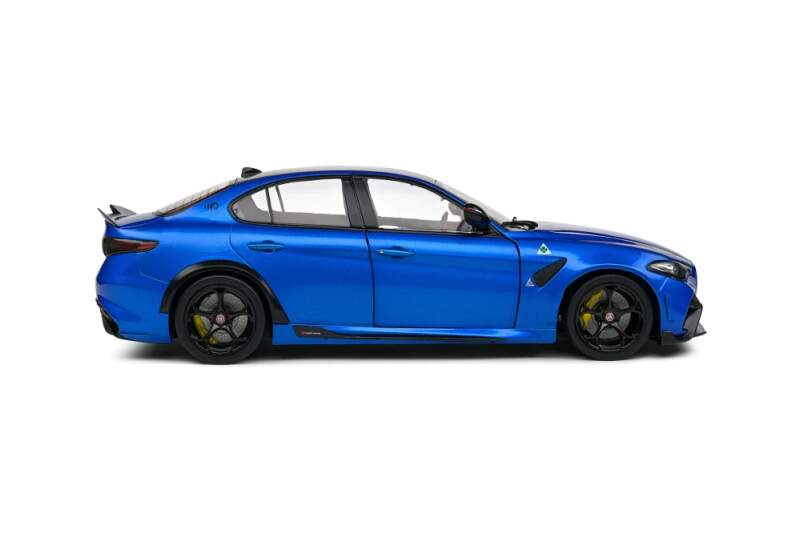 Machetă Solido Alfa Romeo Giulia GTA albastră